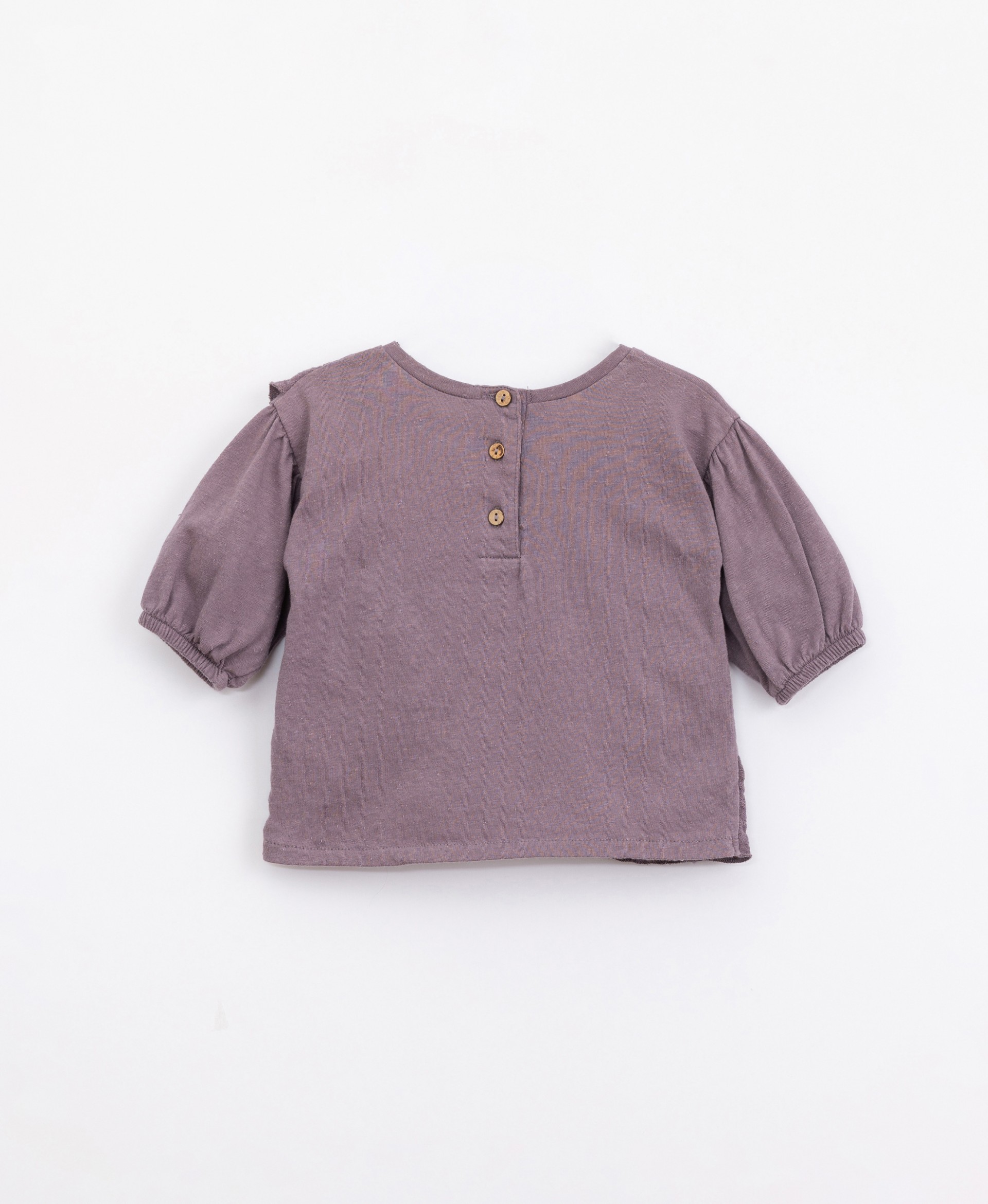 T-Shirt in cotone con volant | Illustration