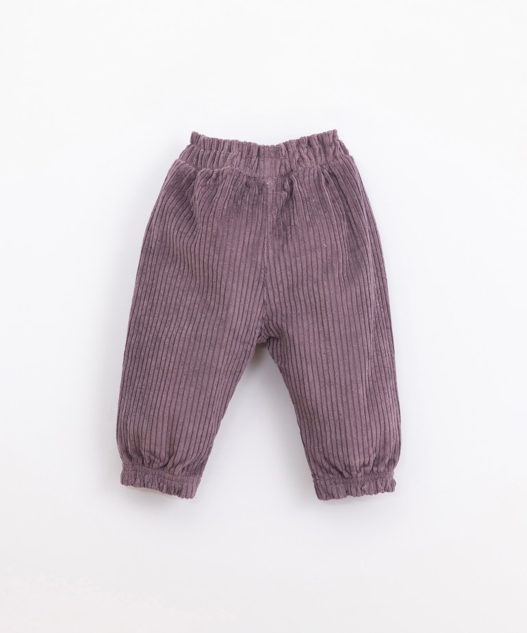 Pantalon en velours ctel en coton biologique