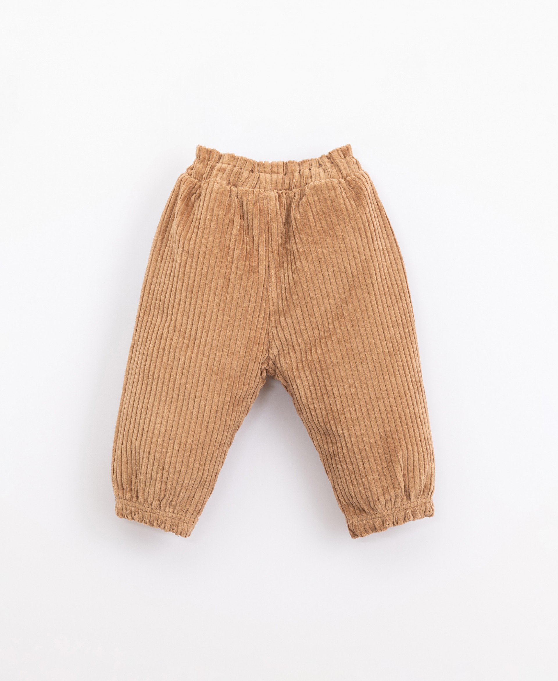 Pantaloni in bombasina con tasche finte | Illustration