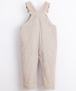 Corduroy dungarees with pockets | Illustration