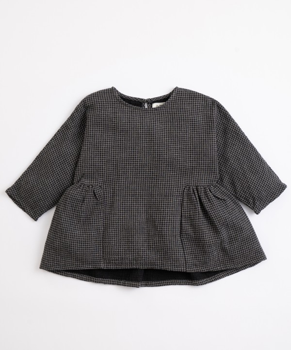 T�nica Tecido Vichy