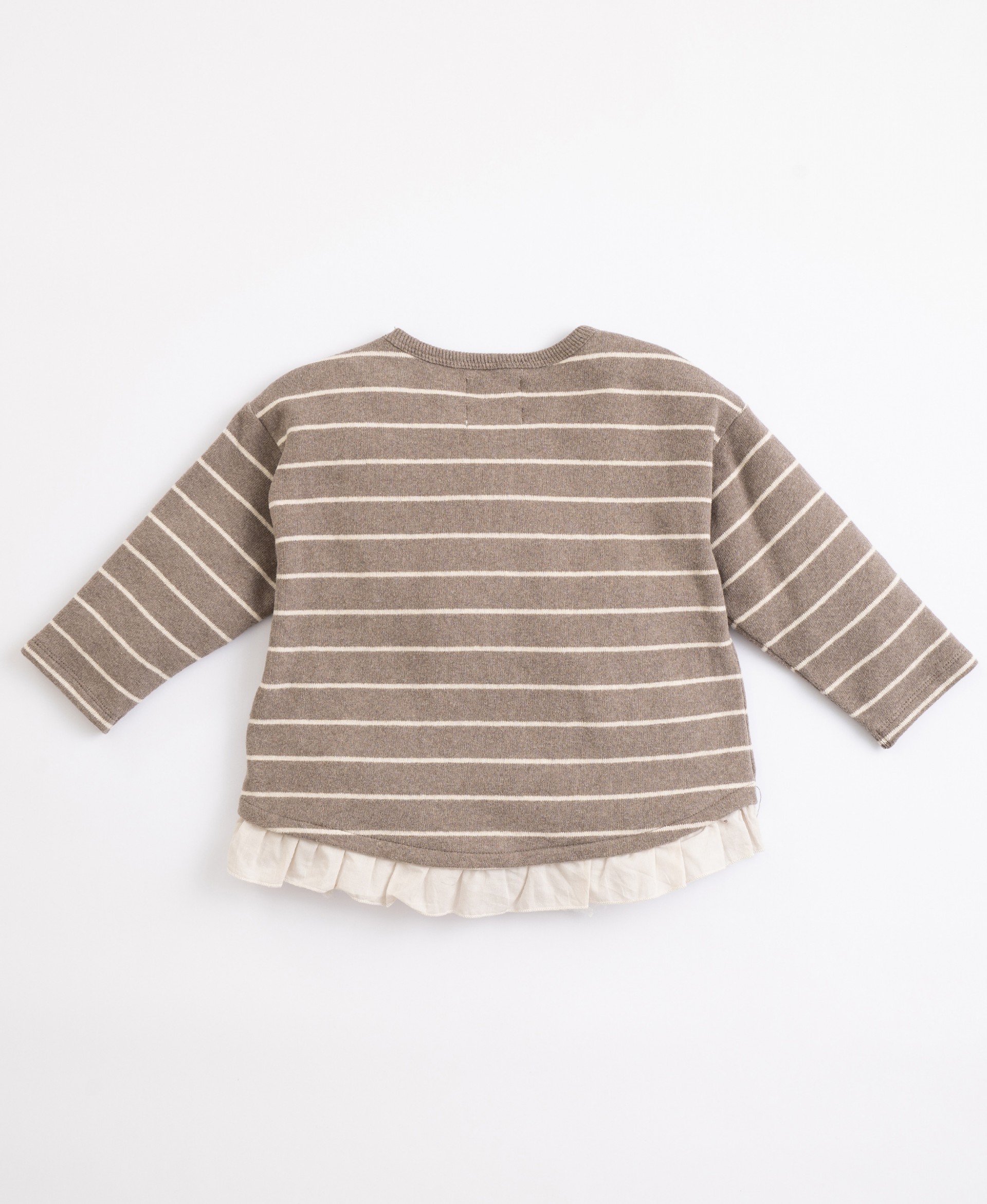 Jersey-knit jersey with fleece inside | Illustration