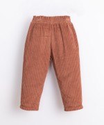 Corduroy trousers in organic cotton | Illustration