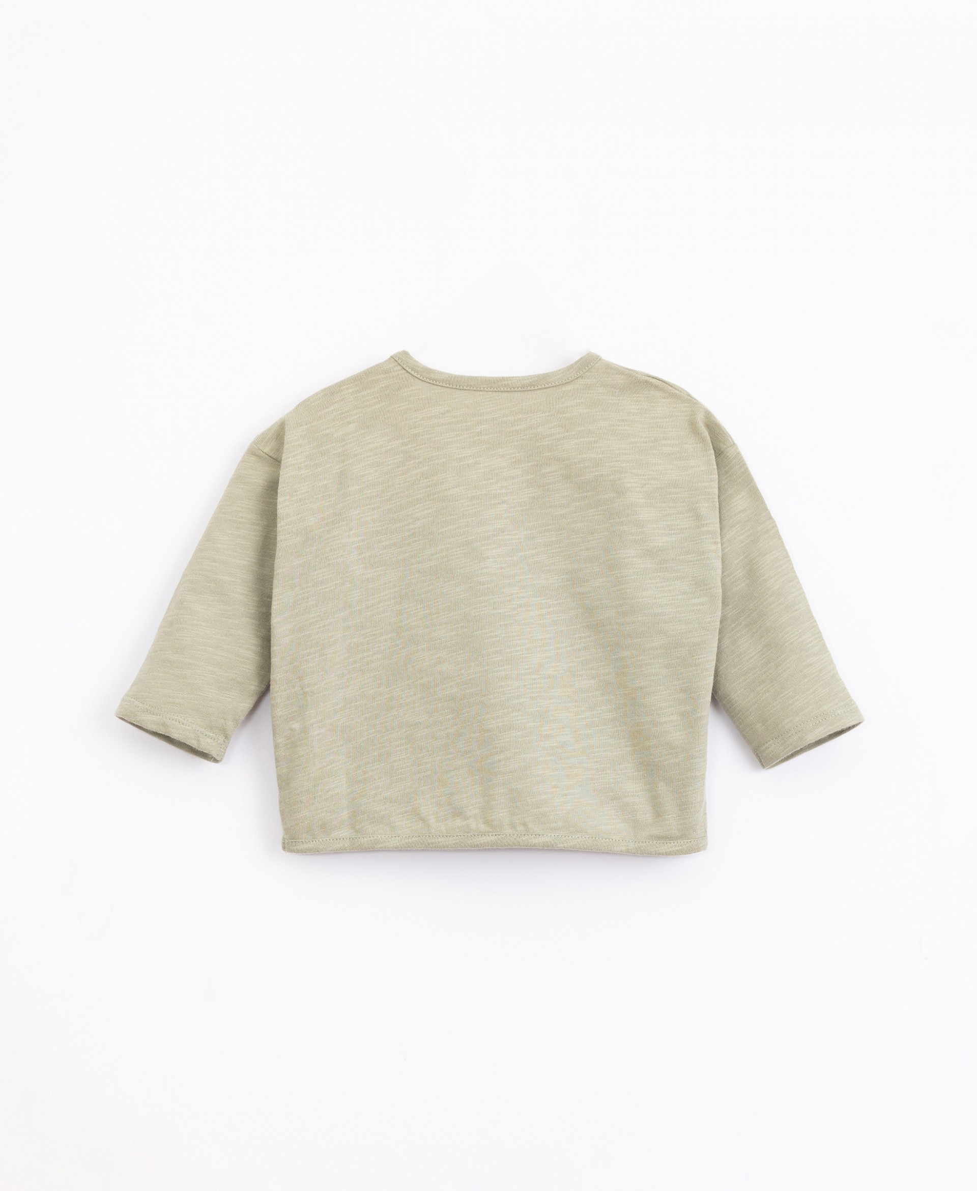 T-Shirt in cotone organico con tasca | Illustration