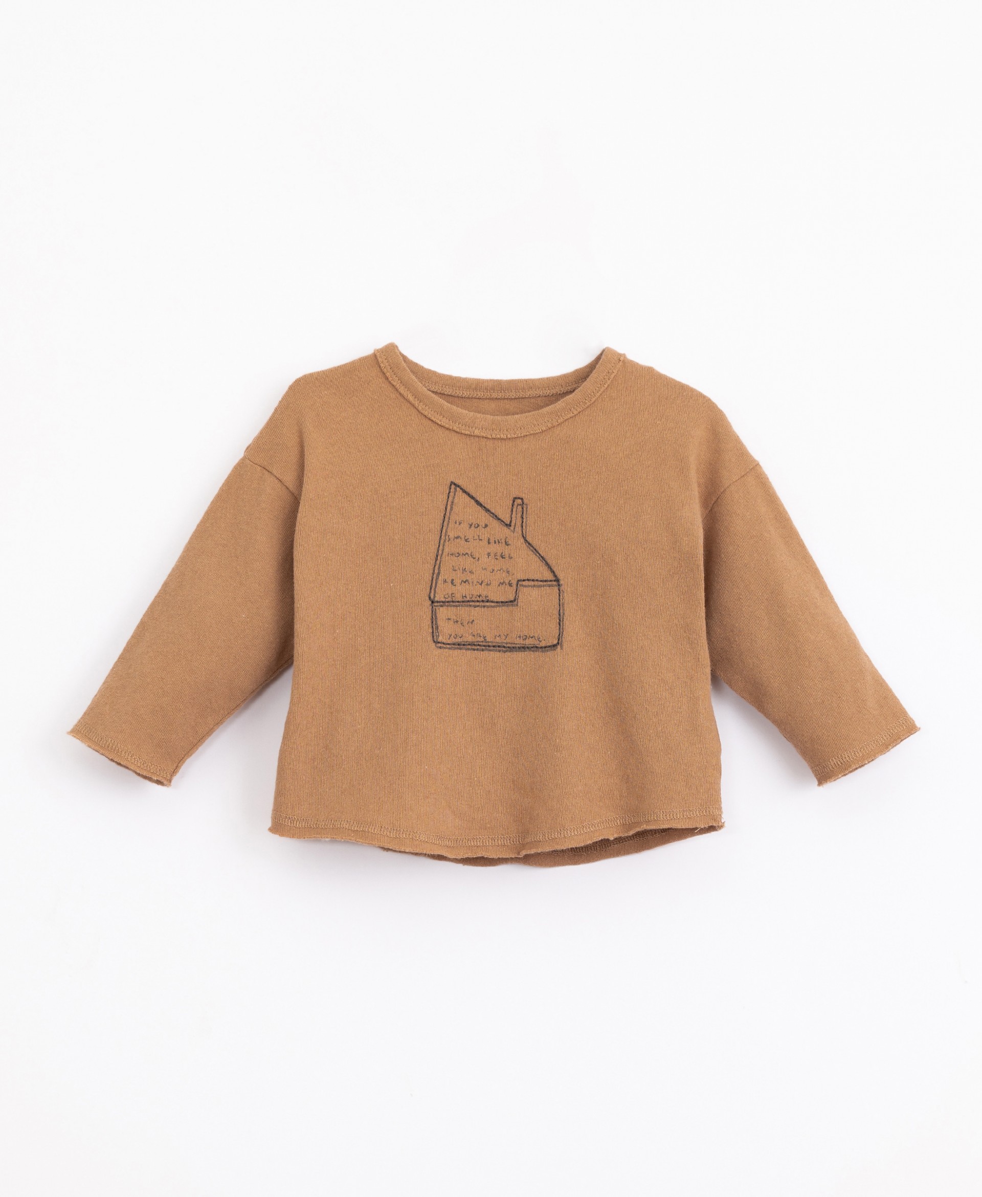T-shirt with mixture of natural and recycled fibres | Illustration