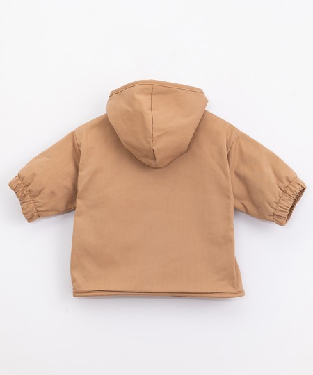 Serge jacket with waterproof finish