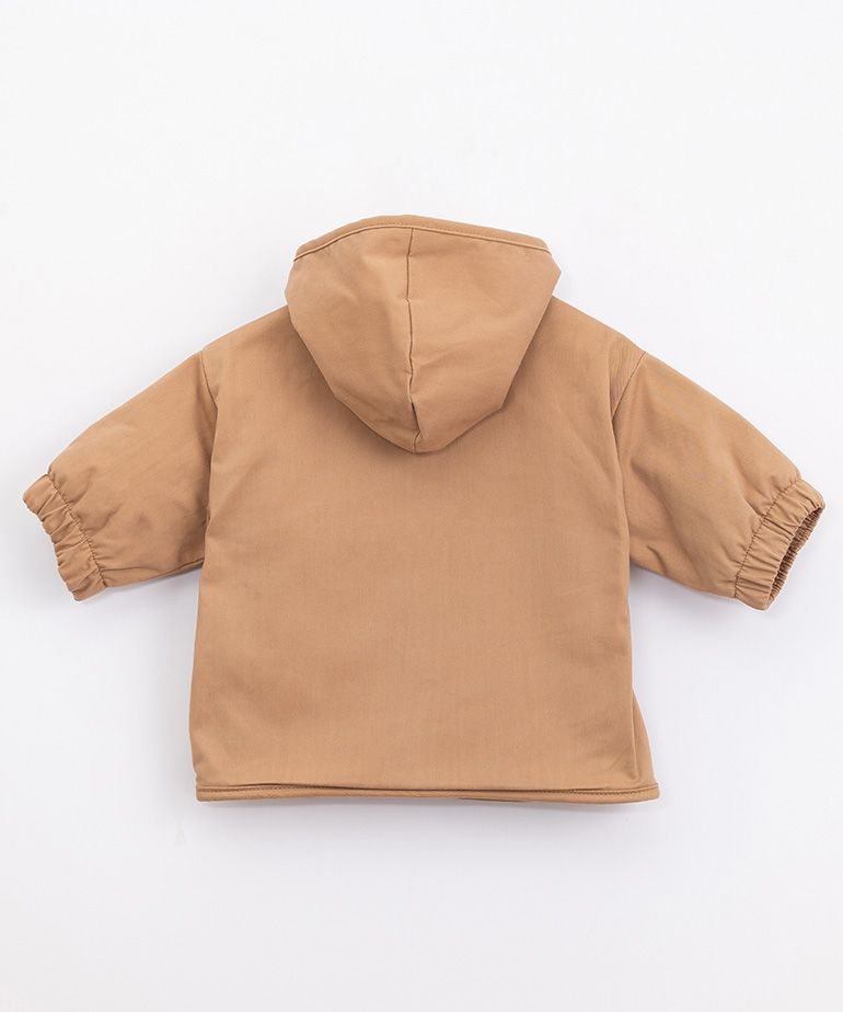 Serge jacket with waterproof finish