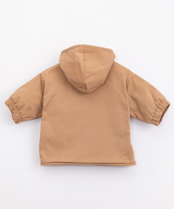 Serge jacket with waterproof finish