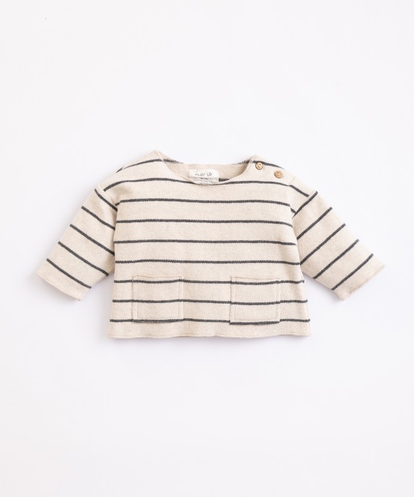 Striped Jersey Sweater