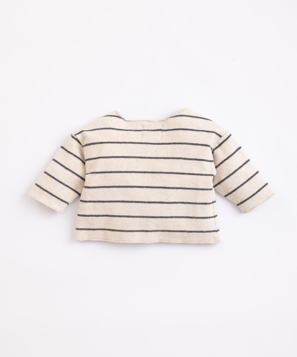 Striped Jersey Sweater