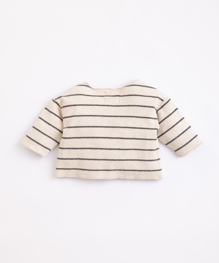 Striped Jersey Sweater