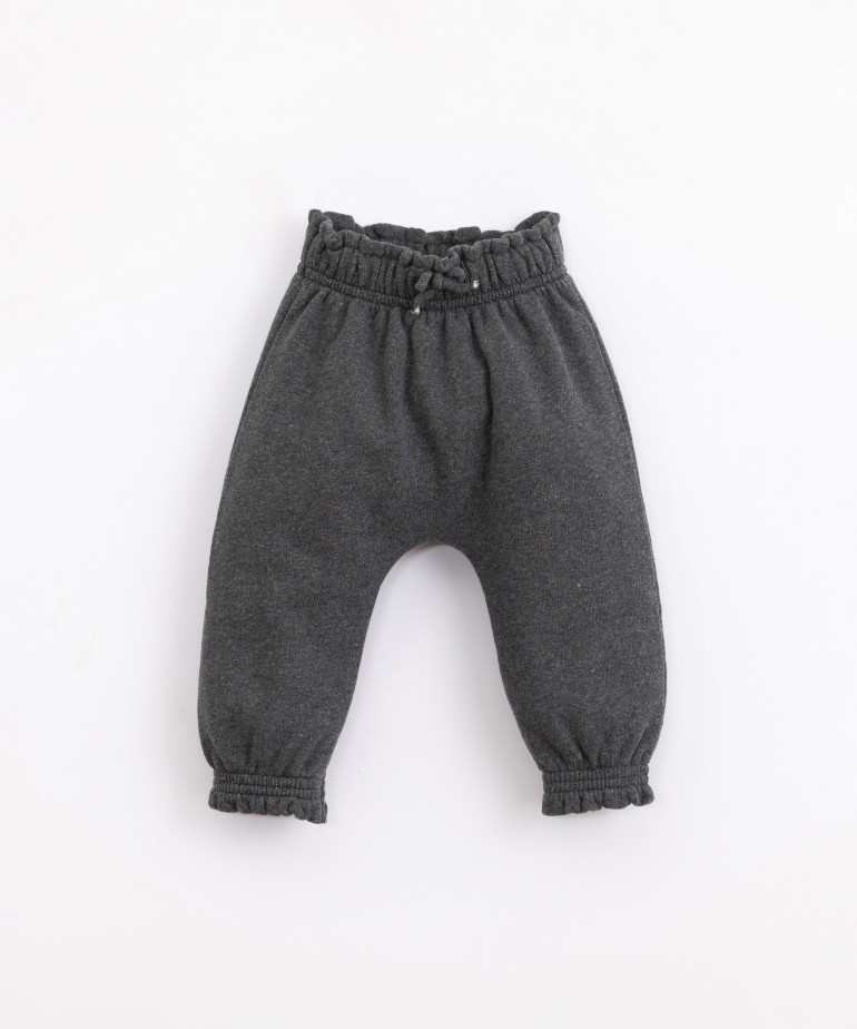 Trousers in jersey stitch organic cotton
