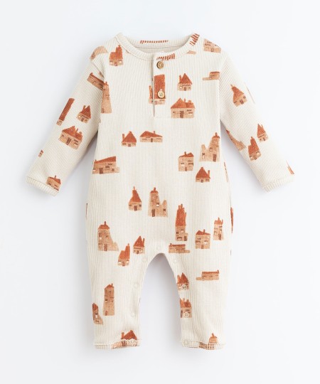 Pijama Rib Estampado