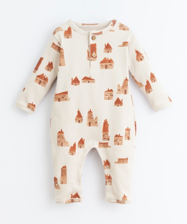 Pijama Rib Estampado