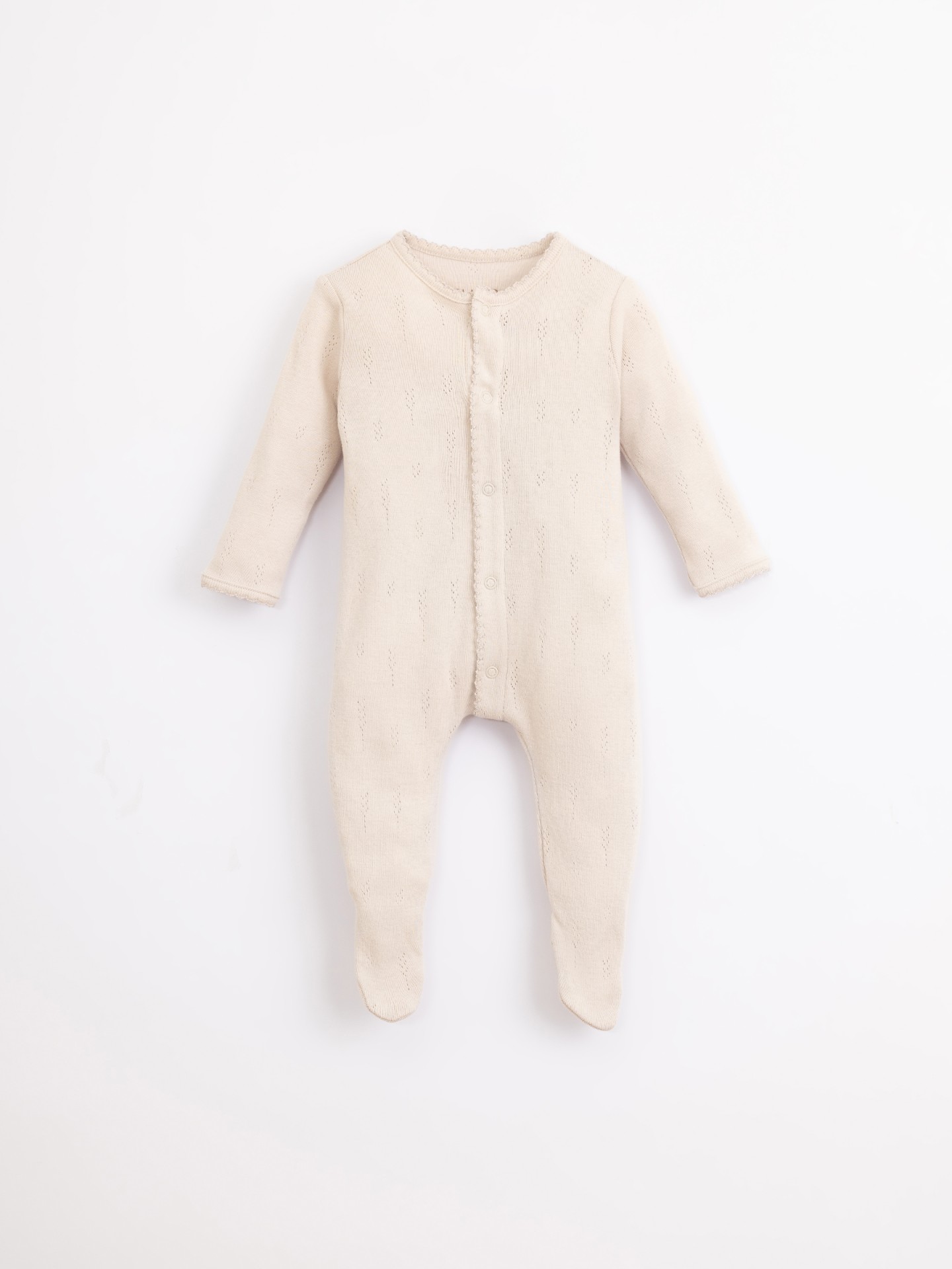 One-piece jumpsuit in organic cotton