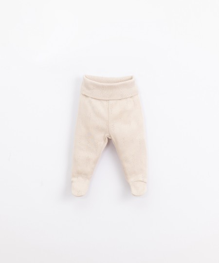 Completo body e pantaloni in cotone biologico