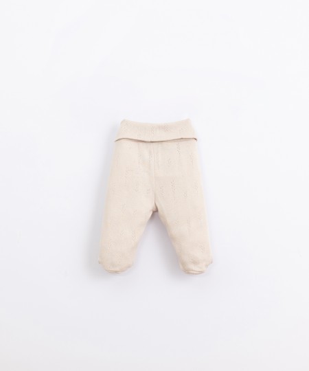 Completo body e pantaloni in cotone biologico