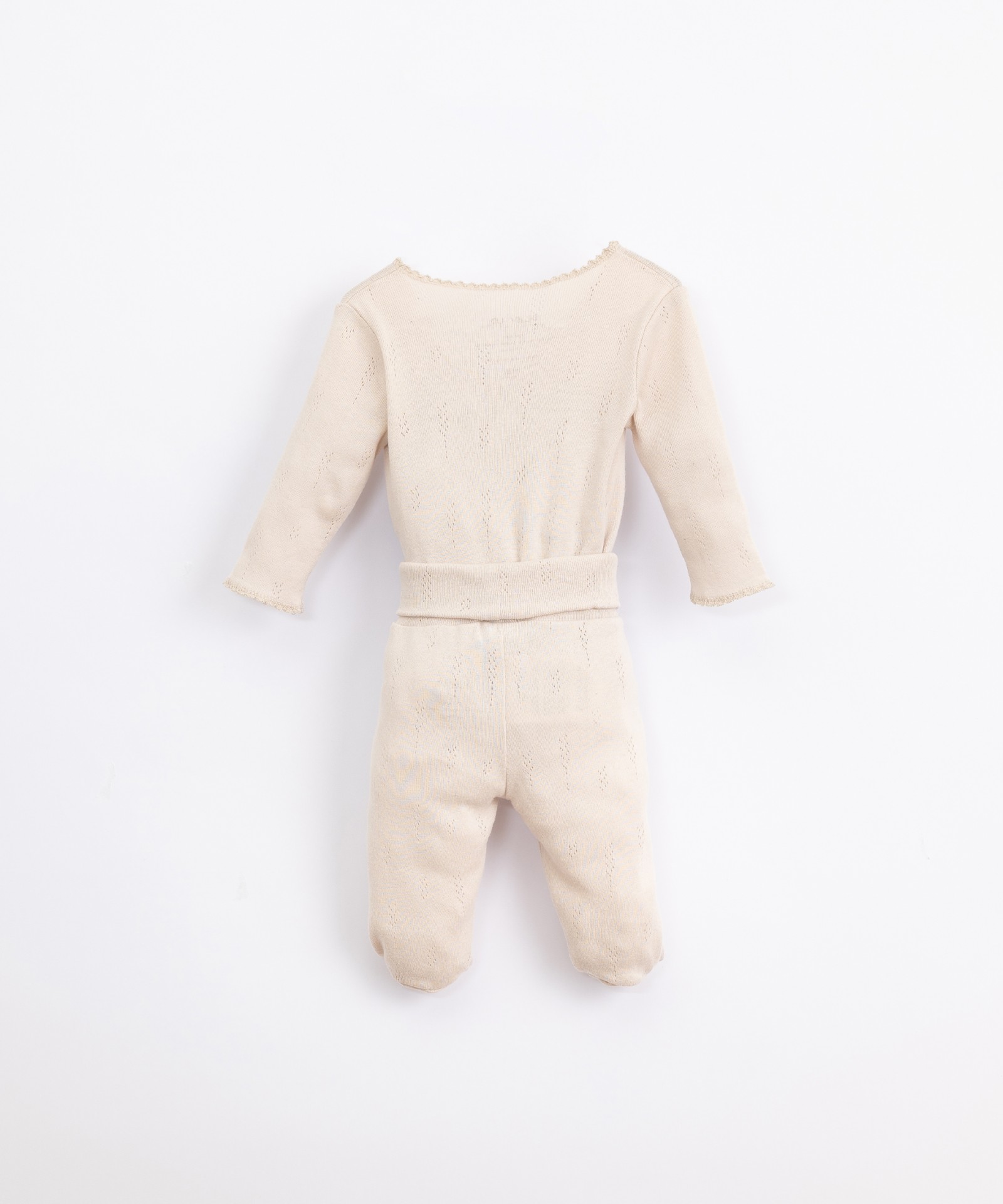 Organic cotton jersey and trouser set