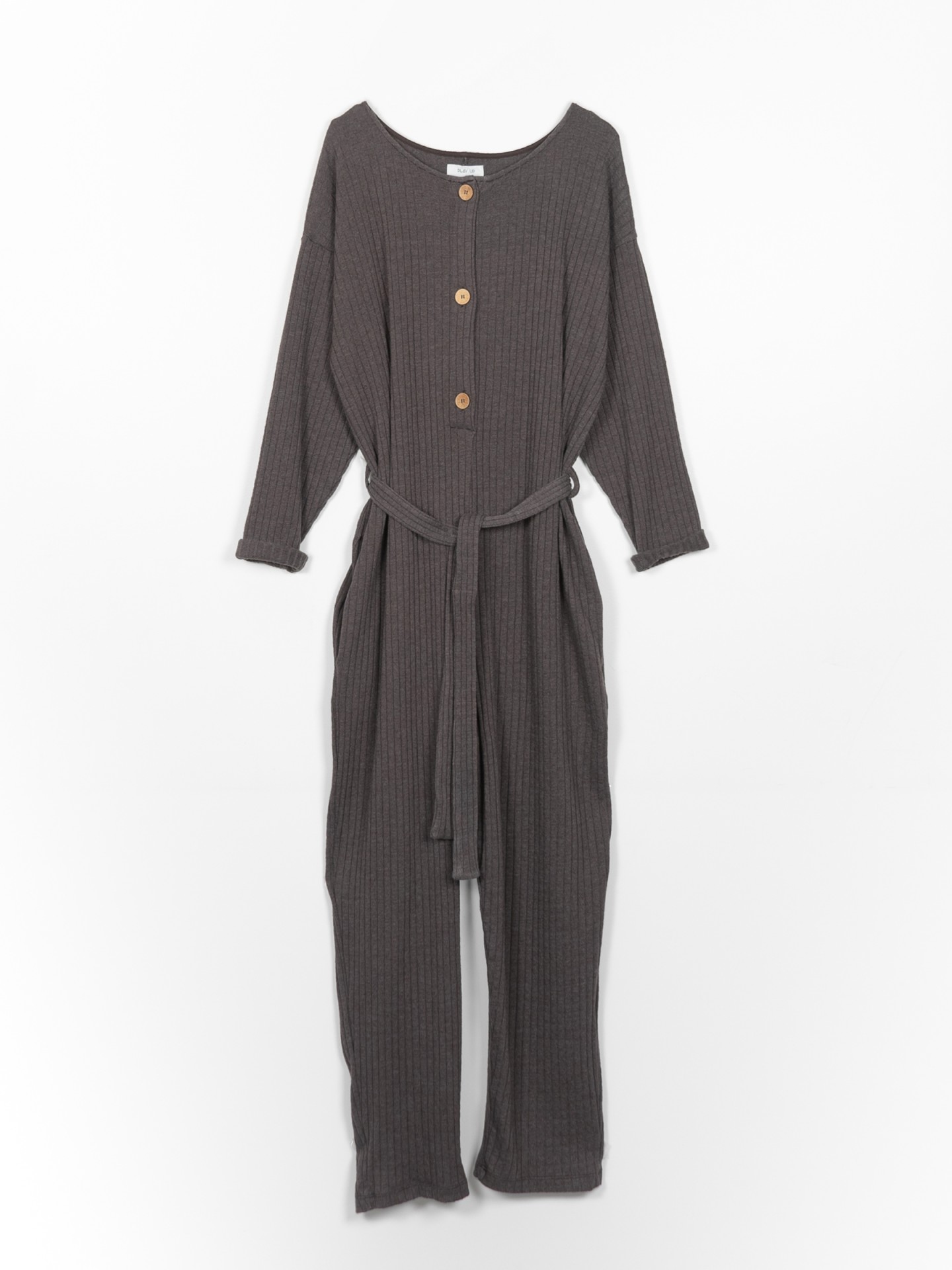 Macac�o de malha canelada