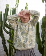 Sweater in organic cotton and cotton blend | Basketry