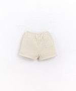 Pantalones cortos de punto en mezcla de fibras naturales | Basketry 