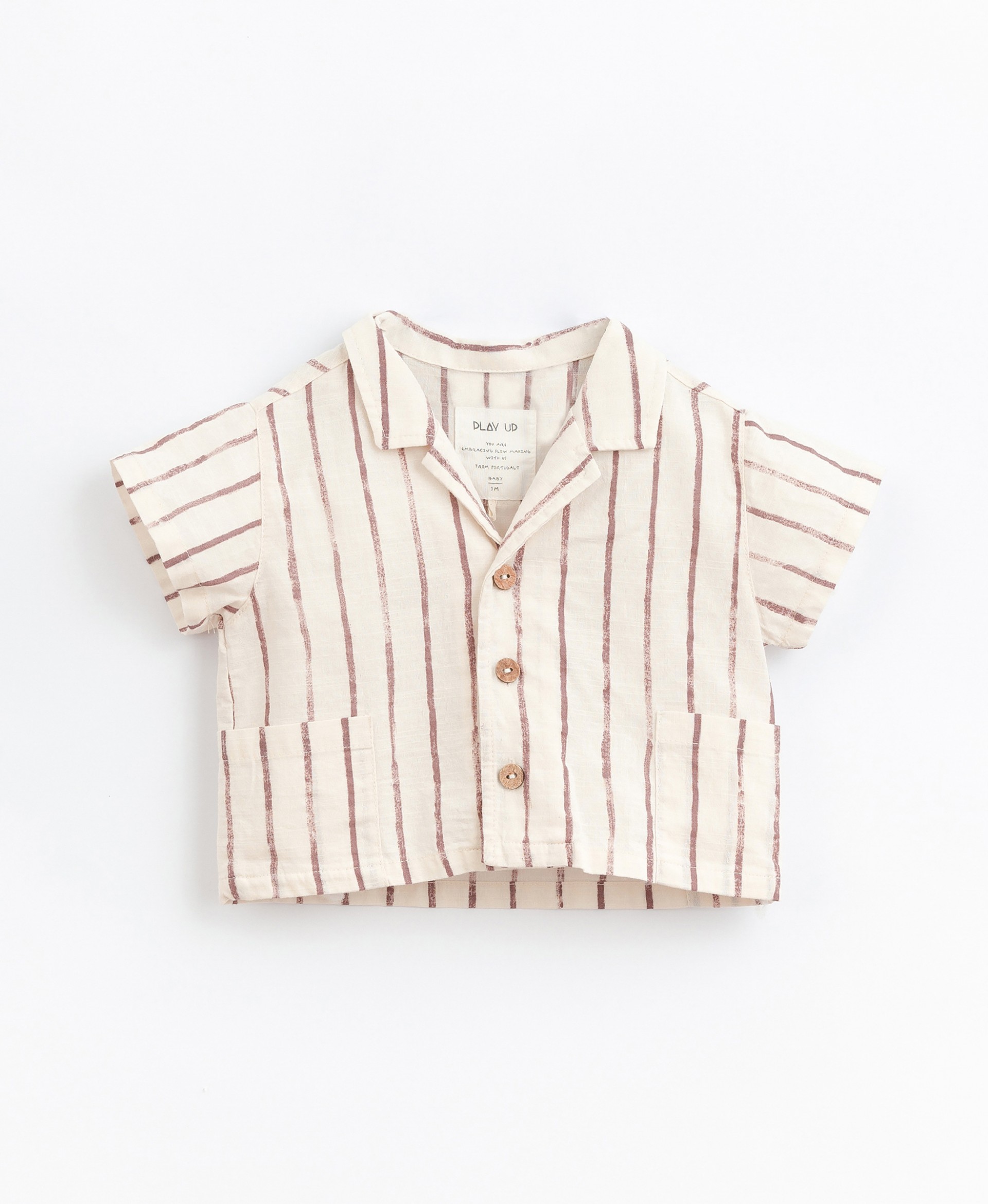 Striped shirt with pockets | Basketry