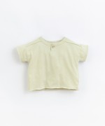 T-shirt with shoulder detail | Basketry