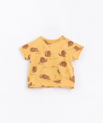 T-shirt en maille avec imprim escargots | Basketry
