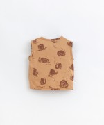 T-shirt sans manches avec imprim| Basketry