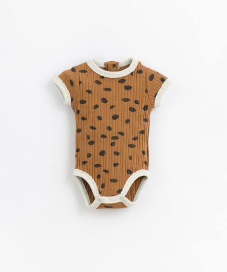 Body in cotone organico con stampa - Image product