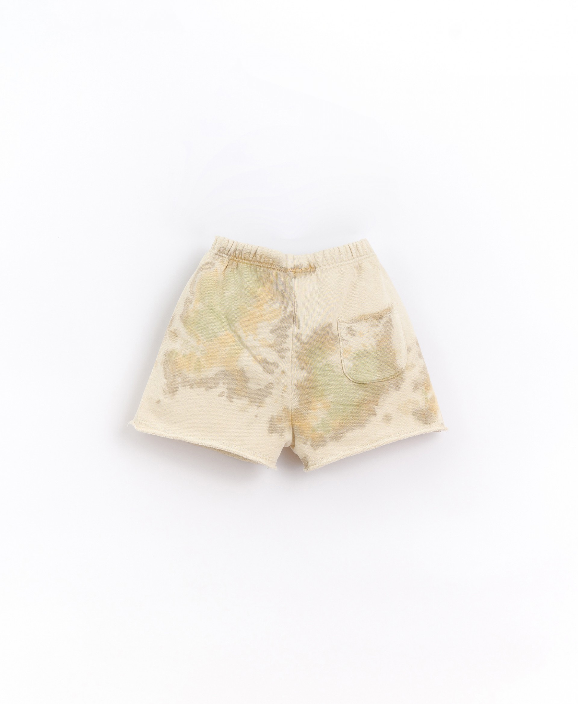 Naturally dyed shorts with pocket |Basketry
