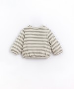 Camisola s riscas com fibras recicladas | Basketry