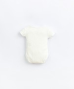 Body de manga curta em algodão orgânico | Basketry