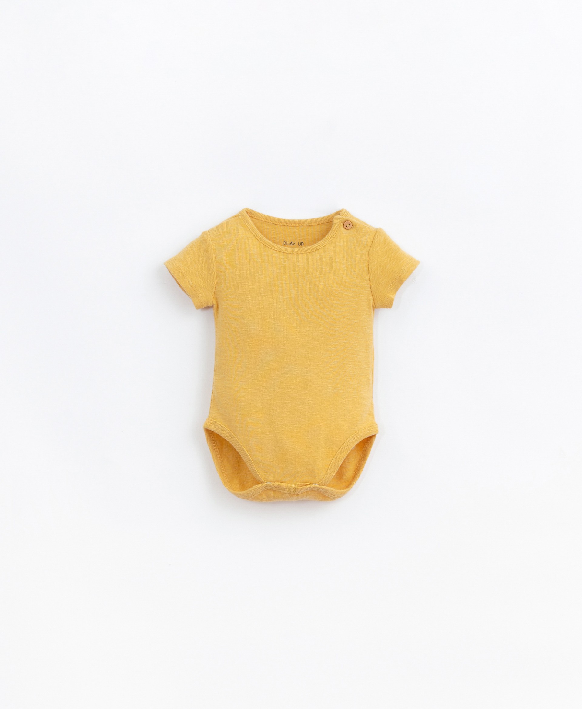 Short-sleeved body in organic cotton | Basketry
