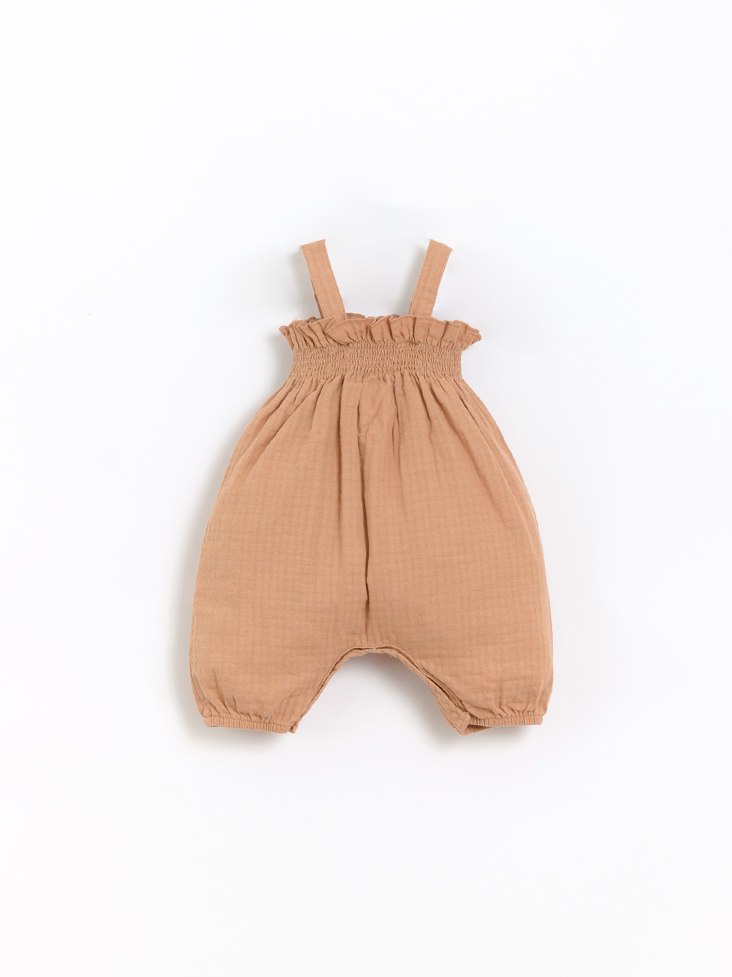 Jumpsuit in cotton fabric
