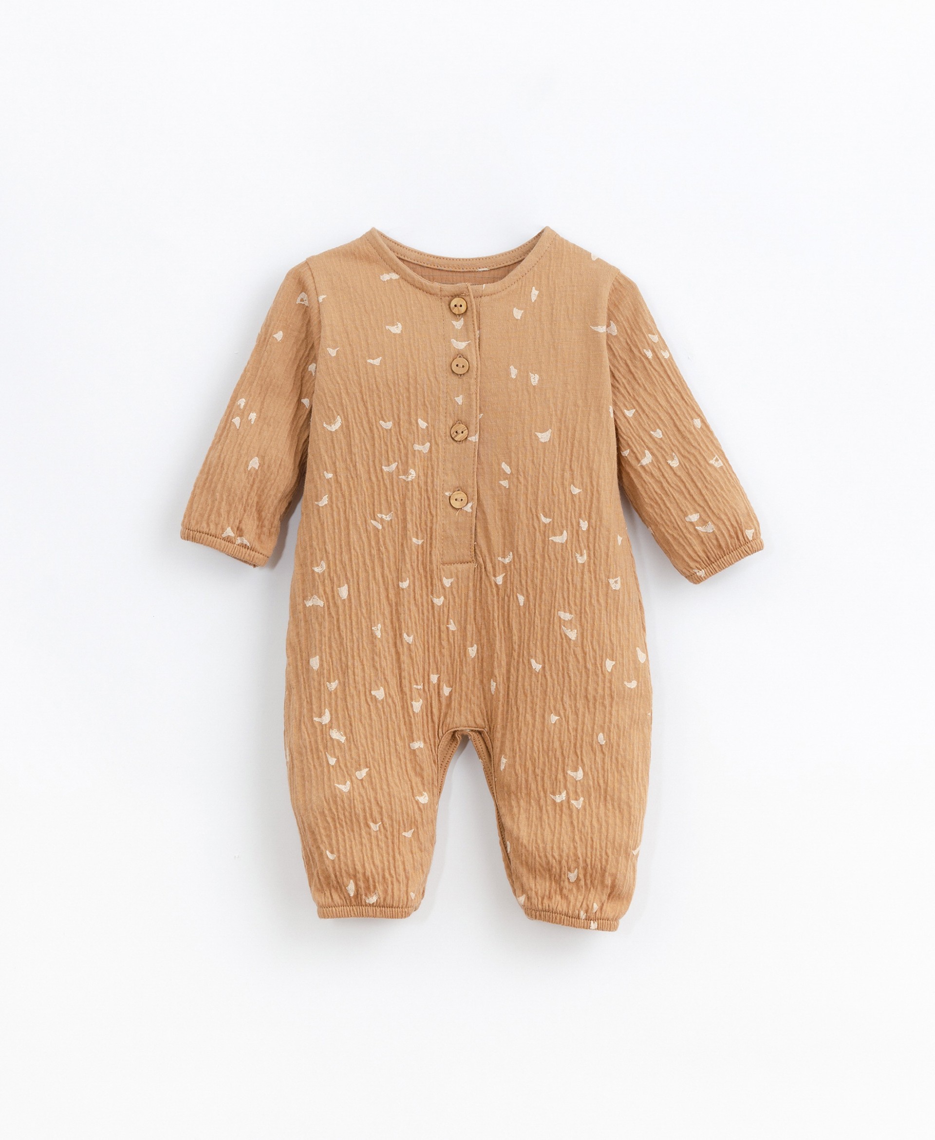Jumpsuit in jersey with bird print | Basketry