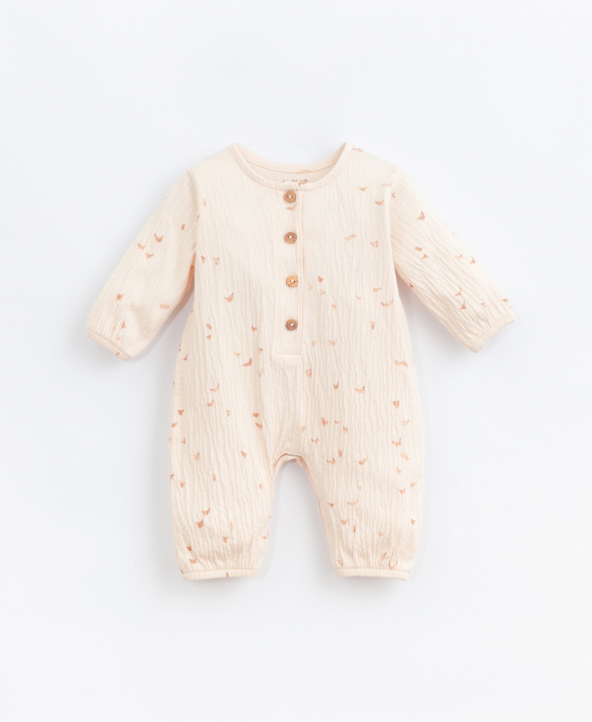 Jumpsuit in jersey with bird print | Basketry