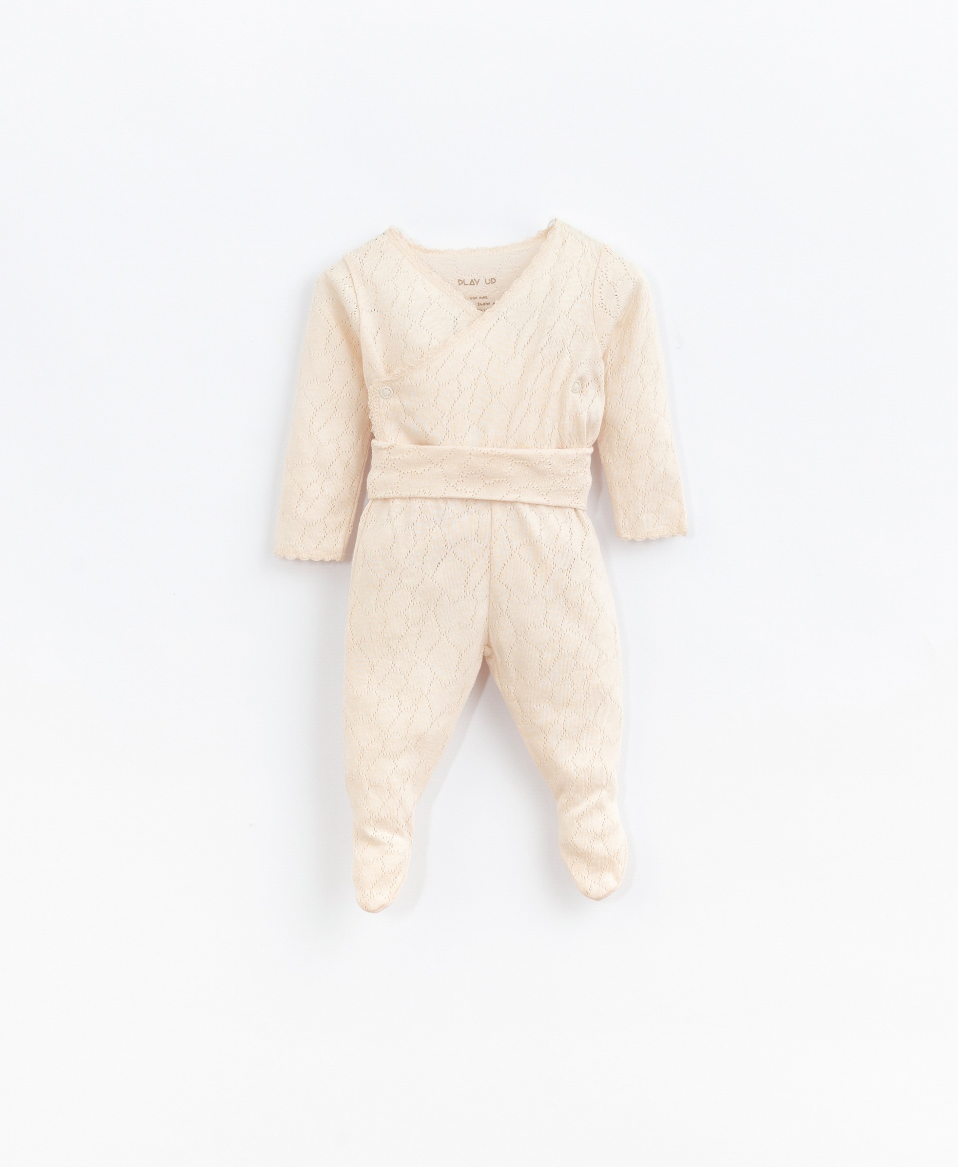 Set in organic cotton in ajour pattern | Basketry
