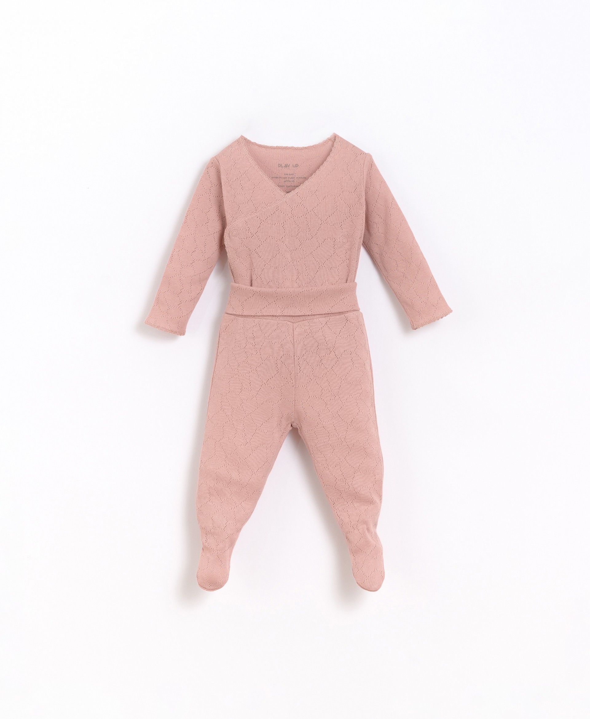 Set in organic cotton in ajour pattern | Basketry