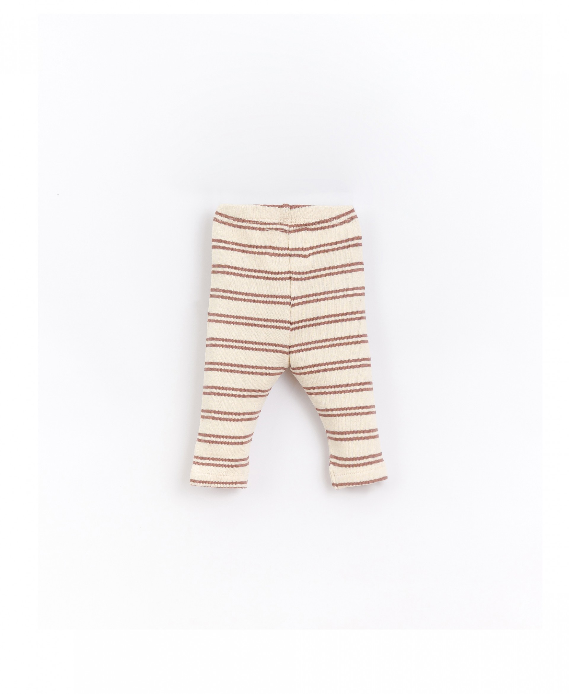 Leggings in striped recyled fibers | Basketry