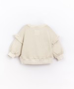 Sweater in a blend of organic cotton and cotton | Basketry