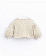 Jacket in a blend of organic cotton and recycled cotton | Basketry