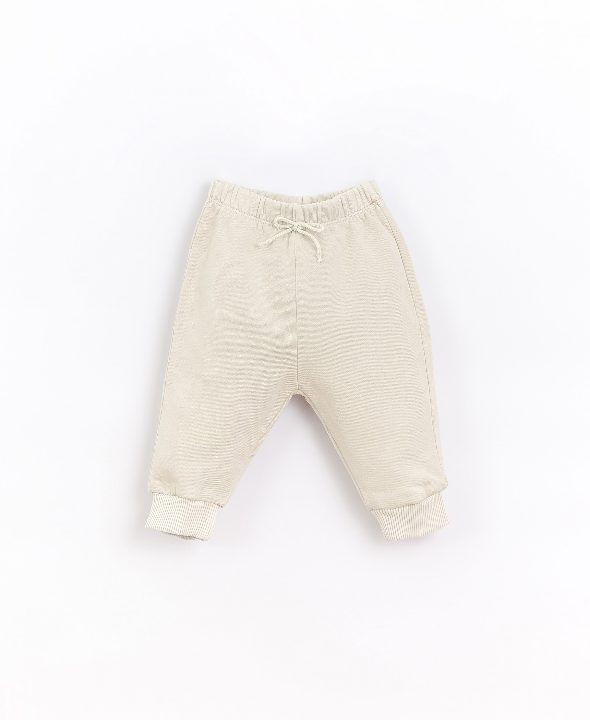 Pantaloni bebè (bambina) in maglina di cotone biologico e cotone | PlayUp