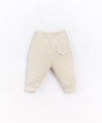 Jersey pants with elastic cuff | Basketry