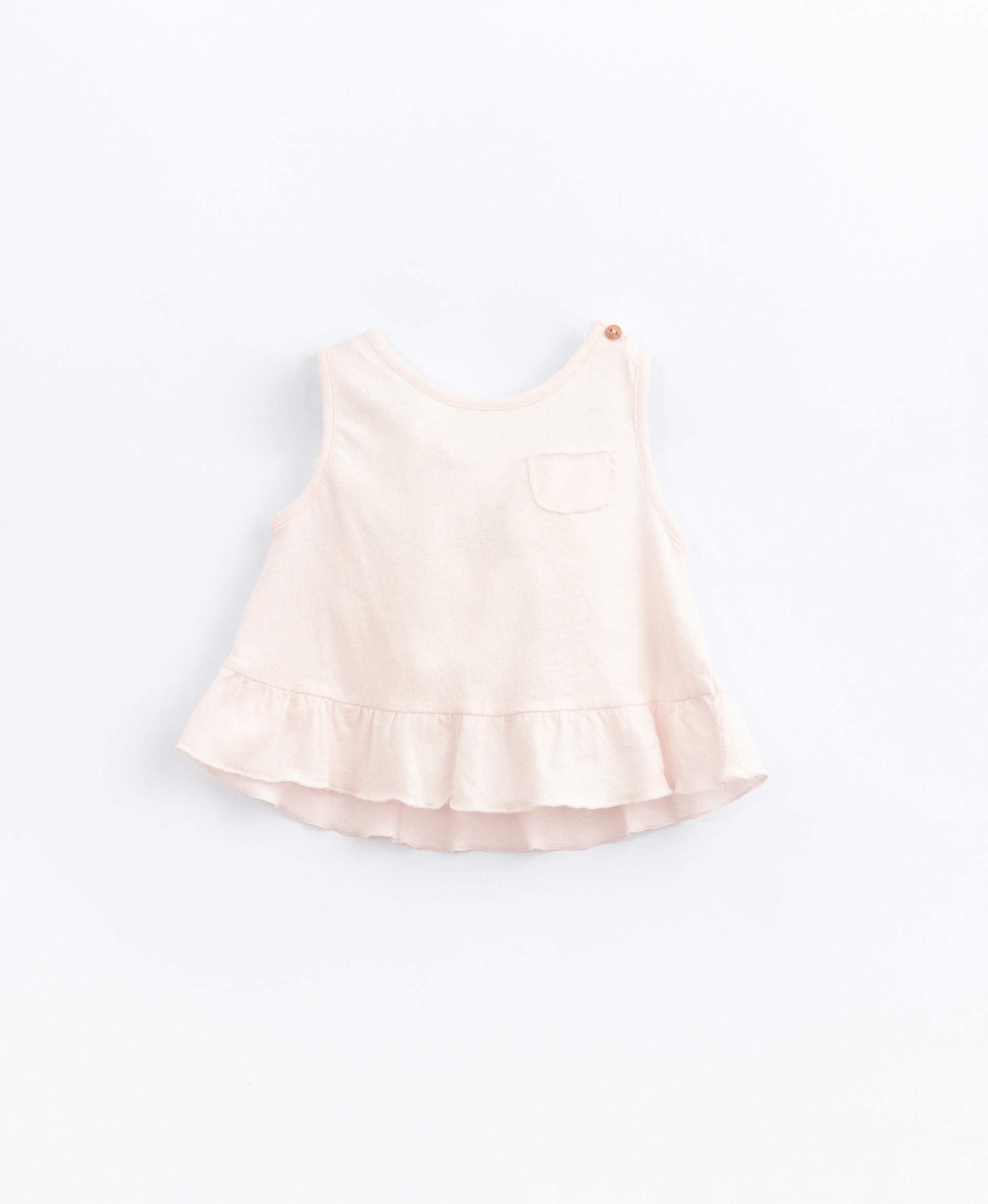 Top with ruffle in-set | Basketry