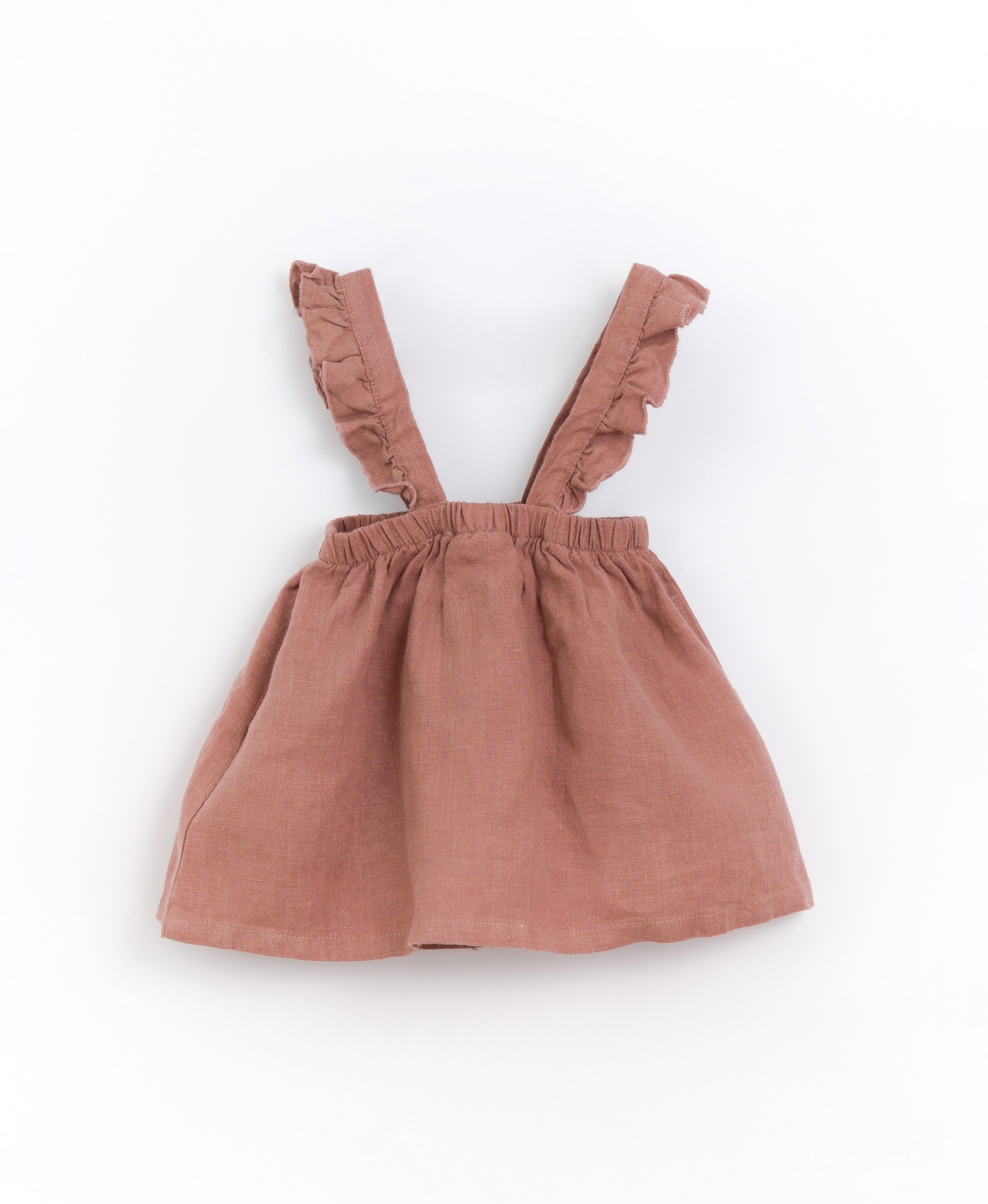 Vestito con spalline di lino | Basketry