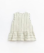 Abito in tessuto a righe| Basketry