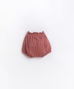 Pantalones cortos de algodón orgánico y lino | Basketry