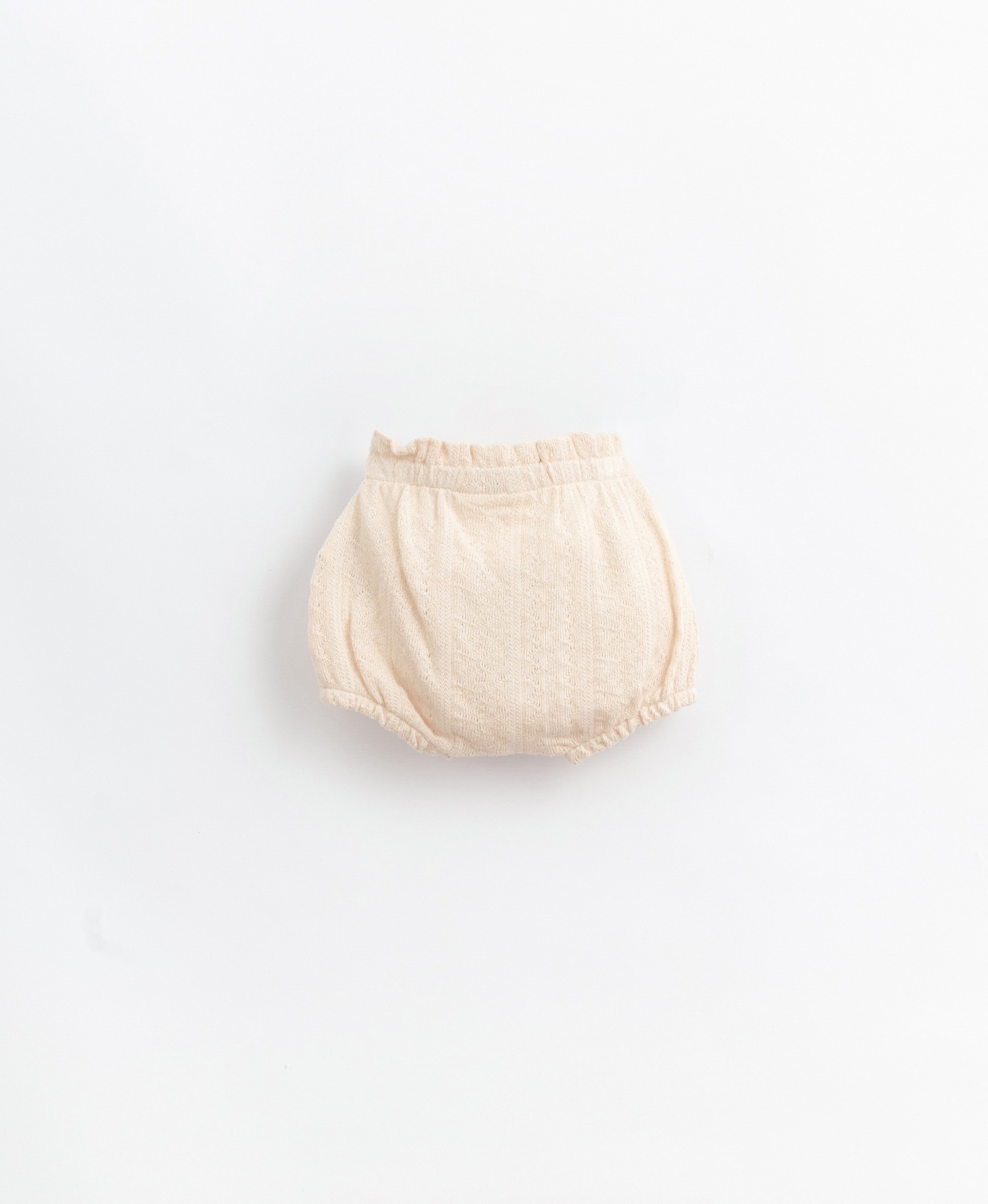 Pantalones cortos de algodón orgánico con efecto globo | Basketry 