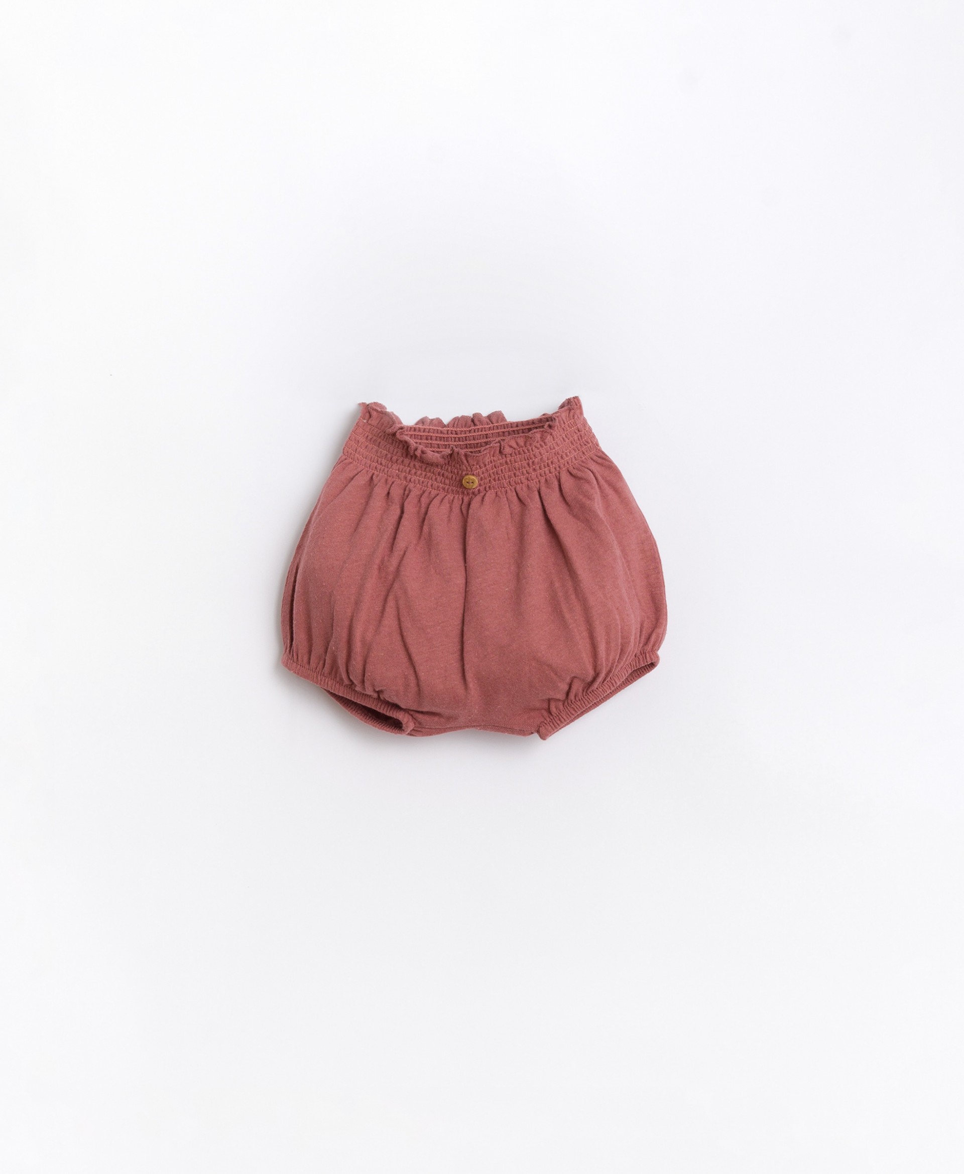 Pantalones cortos de algodón orgánico y lino | Basketry